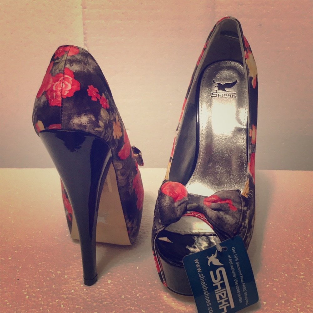 6.5 shiekh high heels. Brand new in box.